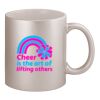 11oz Metallic Silver Mug Thumbnail