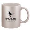 11oz Metallic Silver Mug Thumbnail