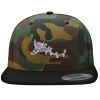 Structured 6089 Flat Bill Snapback Hat Thumbnail