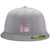 Flexfit 6210 Structured Flat Bill Fitted Hat Thumbnail