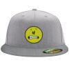 Flexfit 6210 Structured Flat Bill Fitted Hat Thumbnail