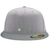 Flexfit 6210 Structured Flat Bill Fitted Hat Thumbnail