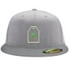 Flexfit 6210 Structured Flat Bill Fitted Hat Thumbnail