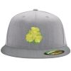 Flexfit 6210 Structured Flat Bill Fitted Hat Thumbnail