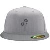 Flexfit 6210 Structured Flat Bill Fitted Hat Thumbnail