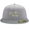 Flexfit 6210 Structured Flat Bill Fitted Hat Thumbnail