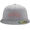 Flexfit 6210 Structured Flat Bill Fitted Hat Thumbnail