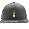 Flexfit 110F Structured Flat Bill Snapback Hat Thumbnail
