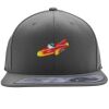 Flexfit 110F Structured Flat Bill Snapback Hat Thumbnail