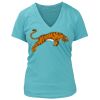 Women's Premium Deep V-Neck T-Shirt Thumbnail