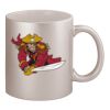 11oz Metallic Silver Mug Thumbnail