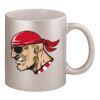 11oz Metallic Silver Mug Thumbnail