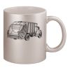 11oz Metallic Silver Mug Thumbnail
