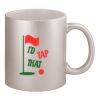 11oz Metallic Silver Mug Thumbnail